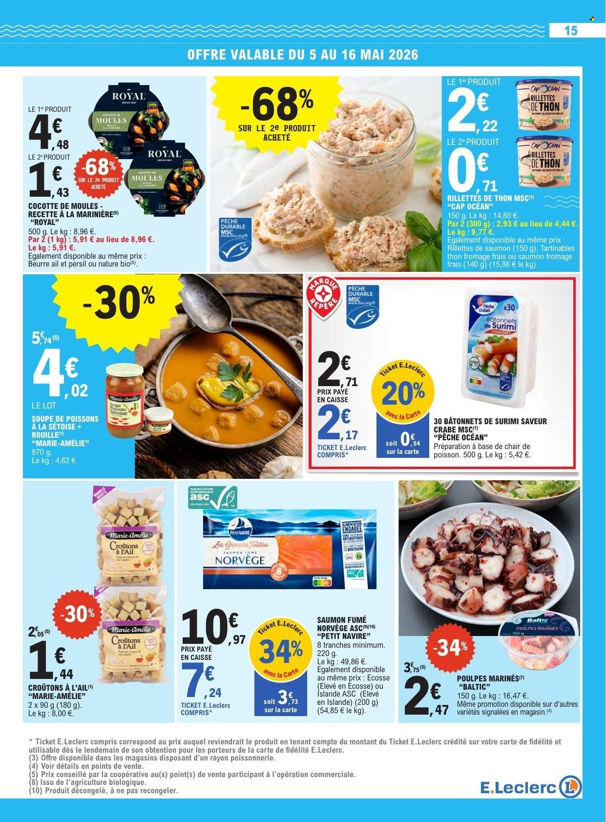 Catalogue E.LECLERC - TRAFIC POUVOIR ACHAT (2026-05-05 - 2026-05-16)