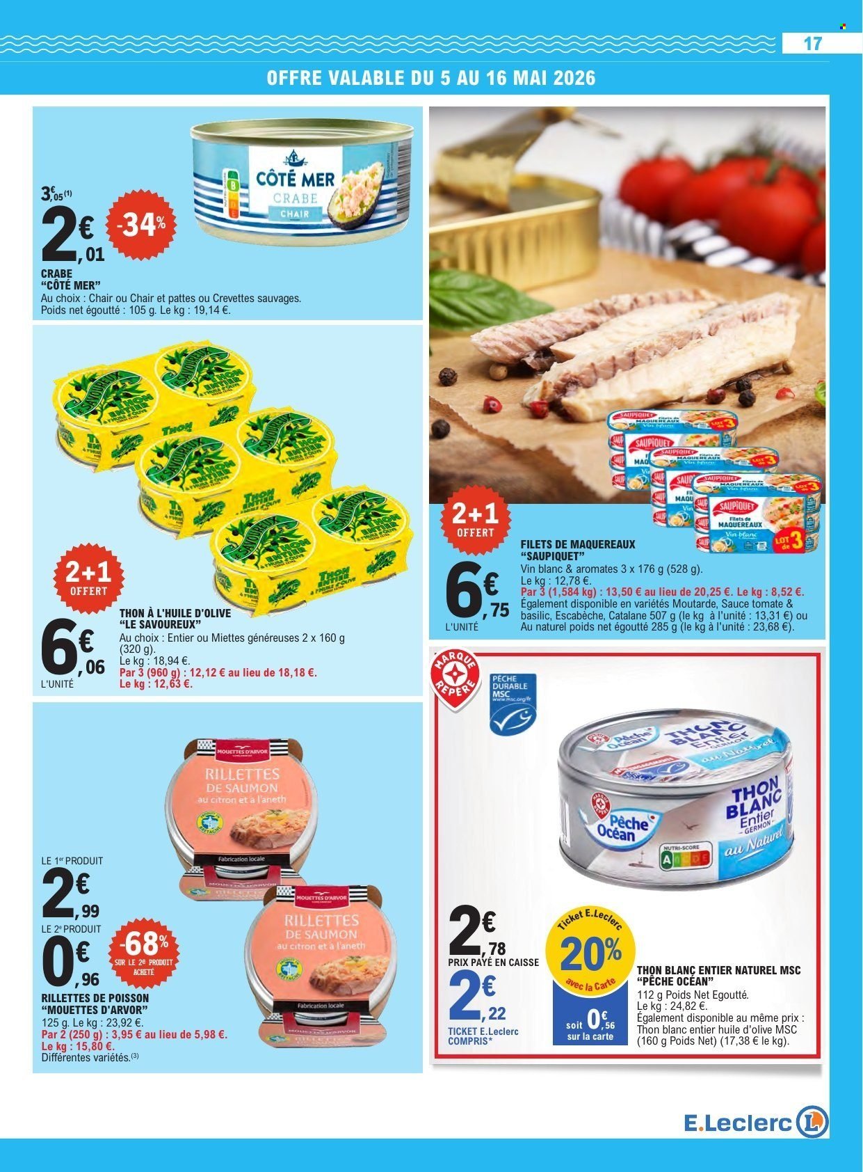 Catalogue E.LECLERC - TRAFIC POUVOIR ACHAT (2026-05-05 - 2026-05-16)