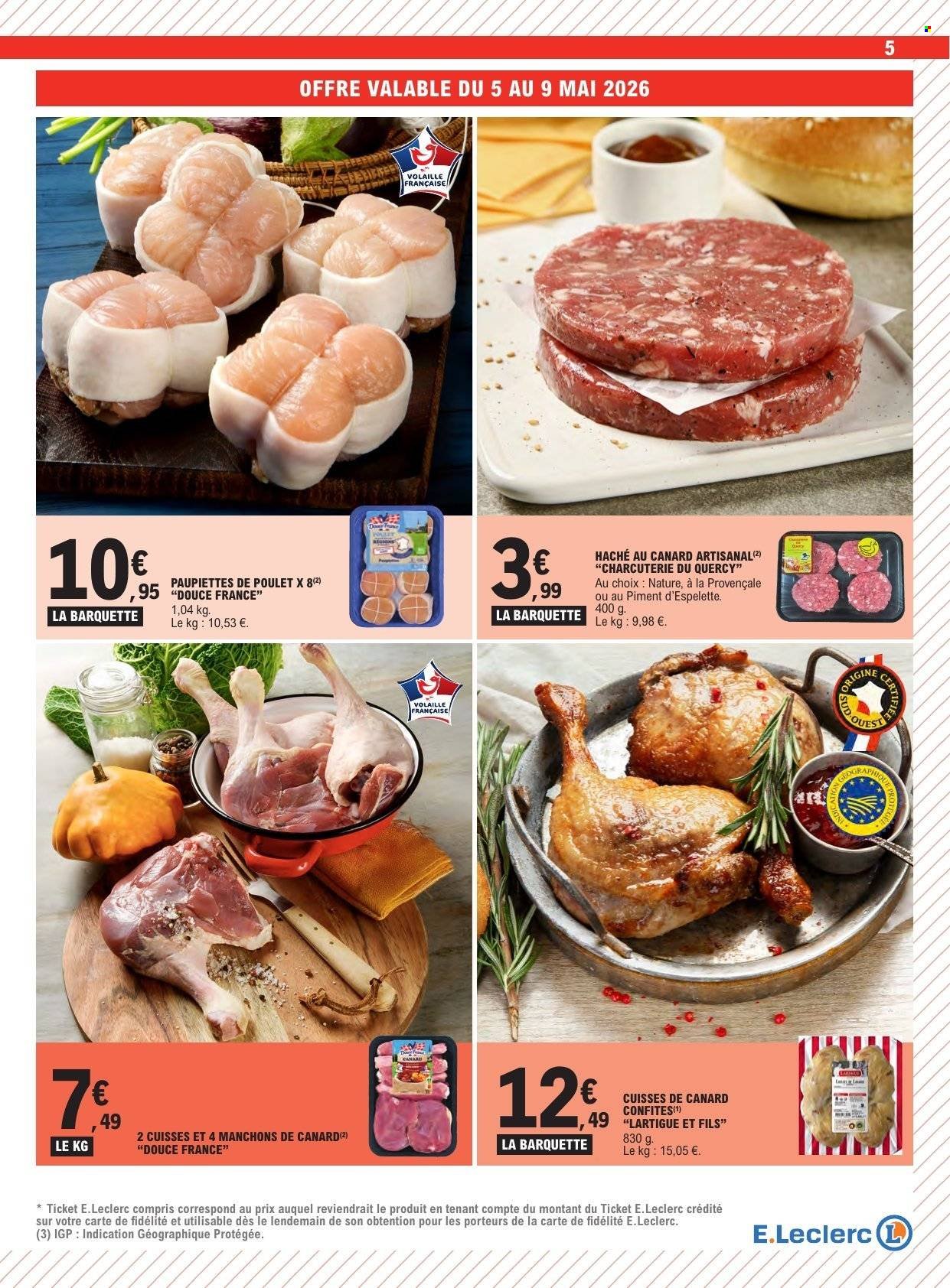 Catalogue E.LECLERC - TRAFIC POUVOIR ACHAT (2026-05-05 - 2026-05-16)