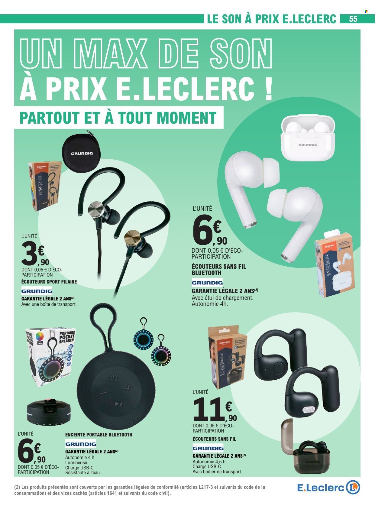 Catalogue E.LECLERC - TRAFIC POUVOIR ACHAT
