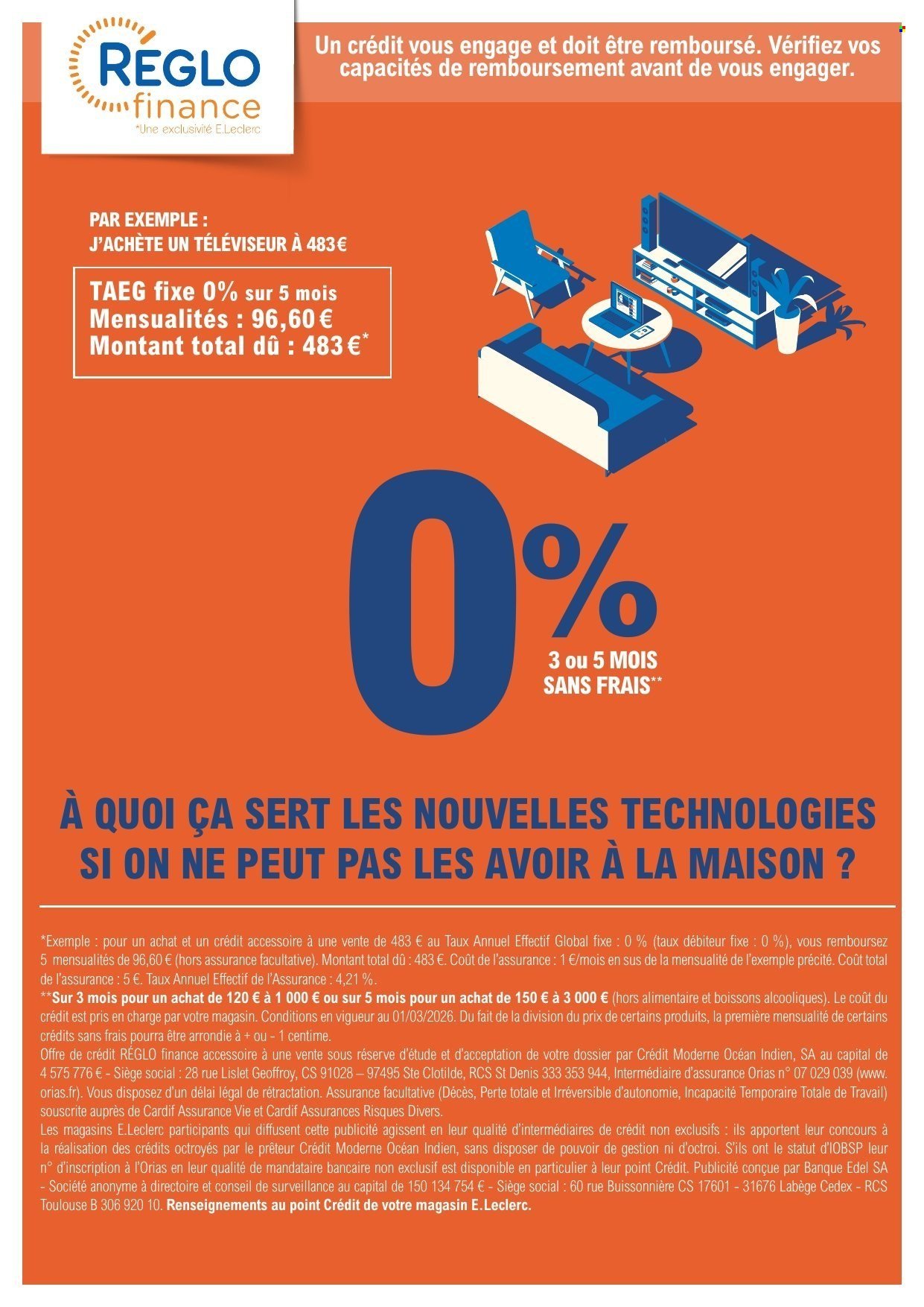 Catalogue E.LECLERC - Du mardi 10 mars 2026 (2026-03-10 - 2026-03-22)