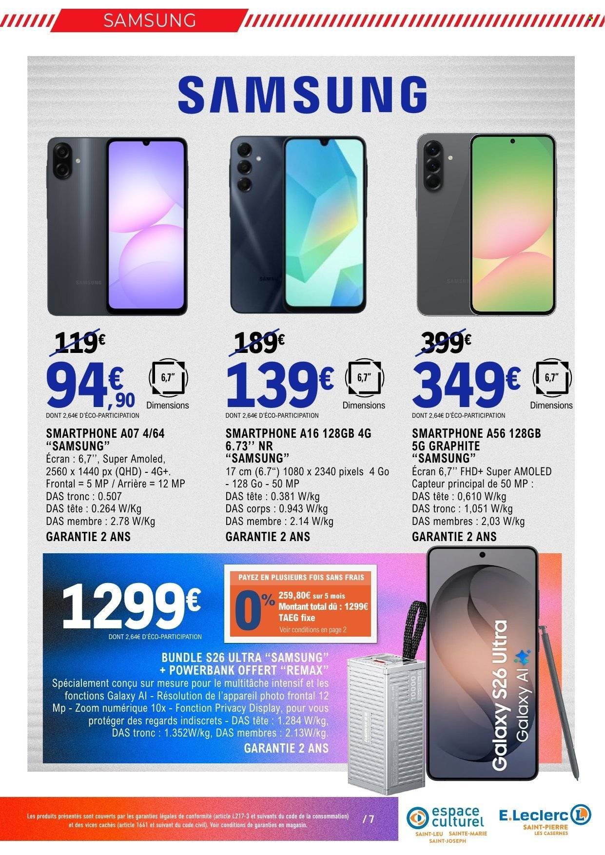 Catalogue E.LECLERC - Du mardi 10 mars 2026 (2026-03-10 - 2026-03-22)