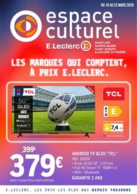 Catalogue E.LECLERC - Du mardi 10 mars 2026 (2026-03-10 - 2026-03-22)