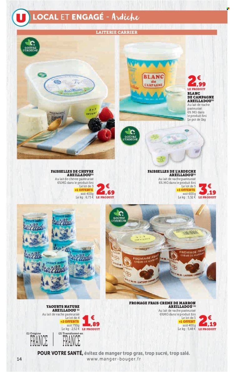 Catalogue SUPER U - Engagés pour soutenir nos partenaires locaux Ardèche (2025-09-09 - 2025-09-21)