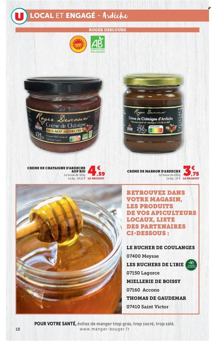 Catalogue SUPER U - Engagés pour soutenir nos partenaires locaux Ardèche (2025-09-09 - 2025-09-21)