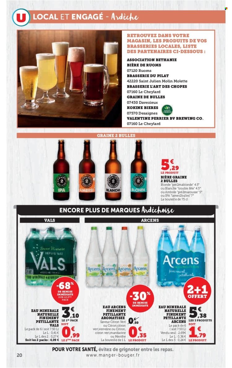 Catalogue SUPER U - Engagés pour soutenir nos partenaires locaux Ardèche (2025-09-09 - 2025-09-21)
