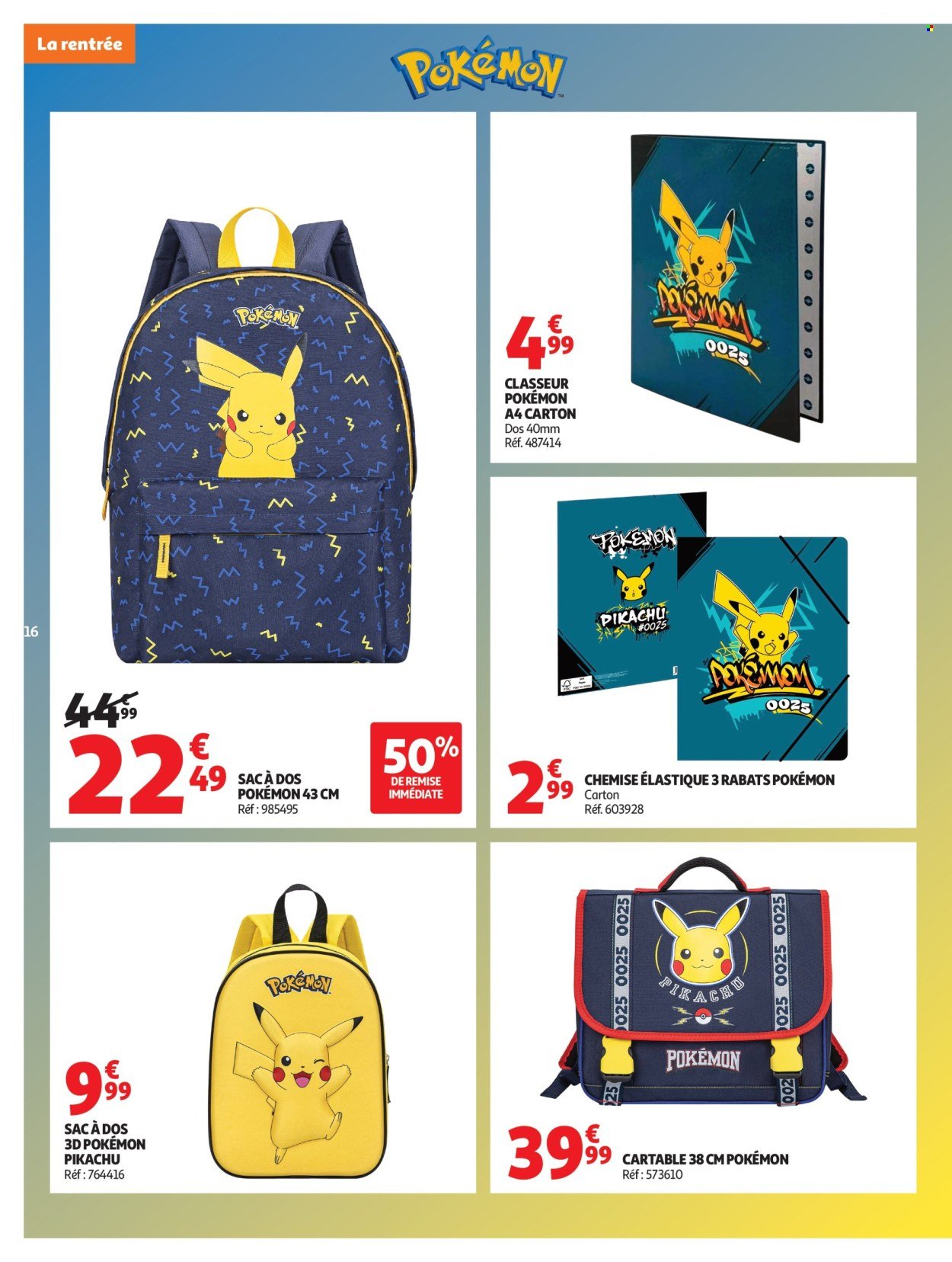 Catalogue AUCHAN - Rentrée scolaire hypers