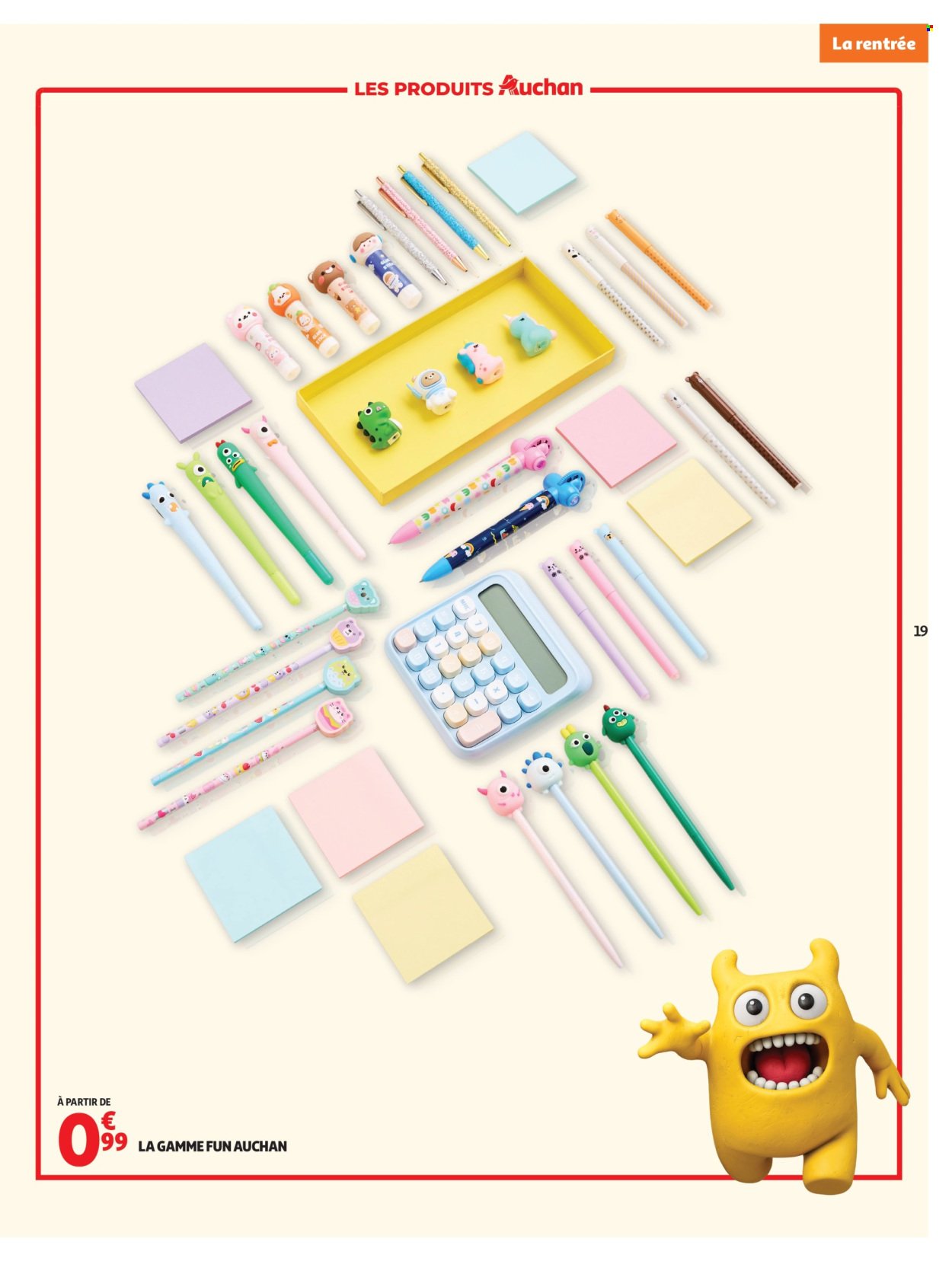Catalogue AUCHAN - Rentrée scolaire hypers