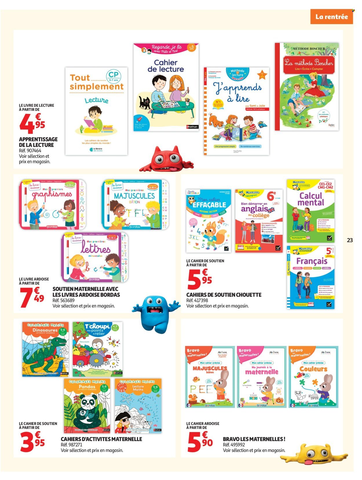 Catalogue AUCHAN - Rentrée scolaire hypers