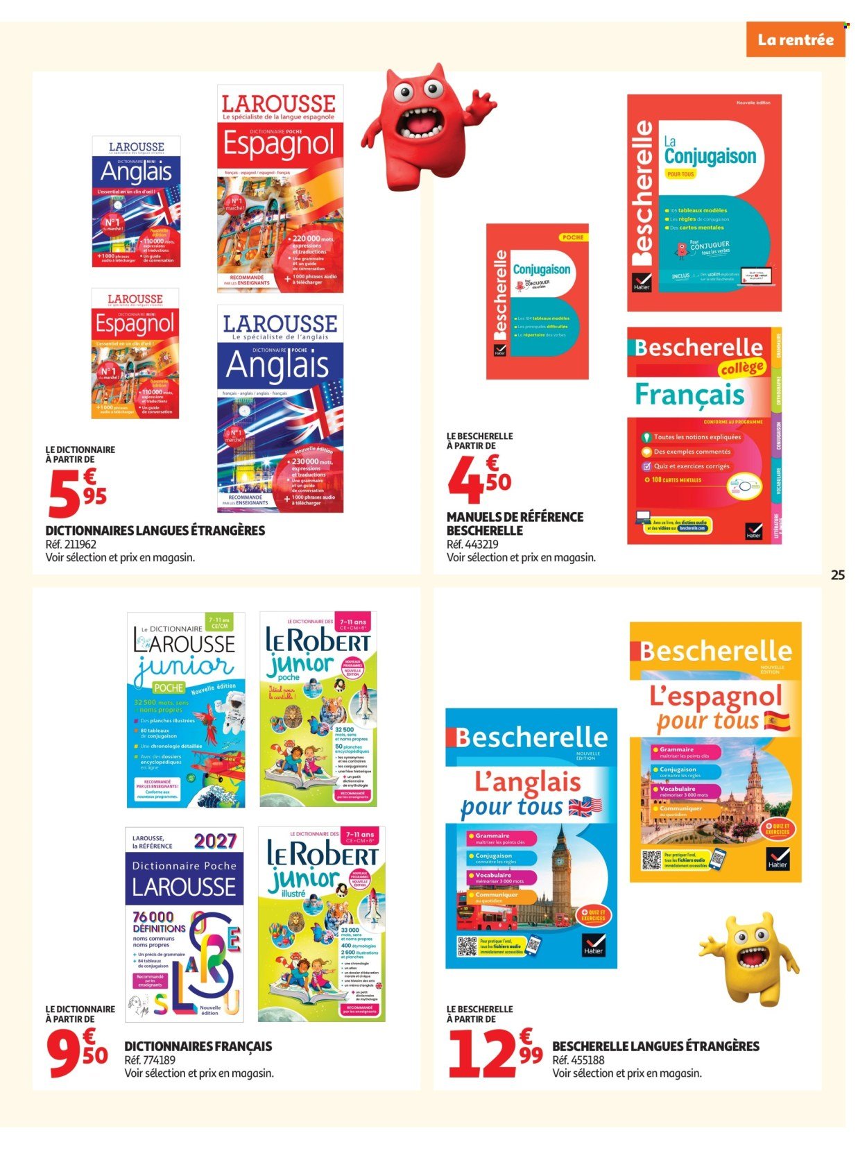 Catalogue AUCHAN - Rentrée scolaire hypers