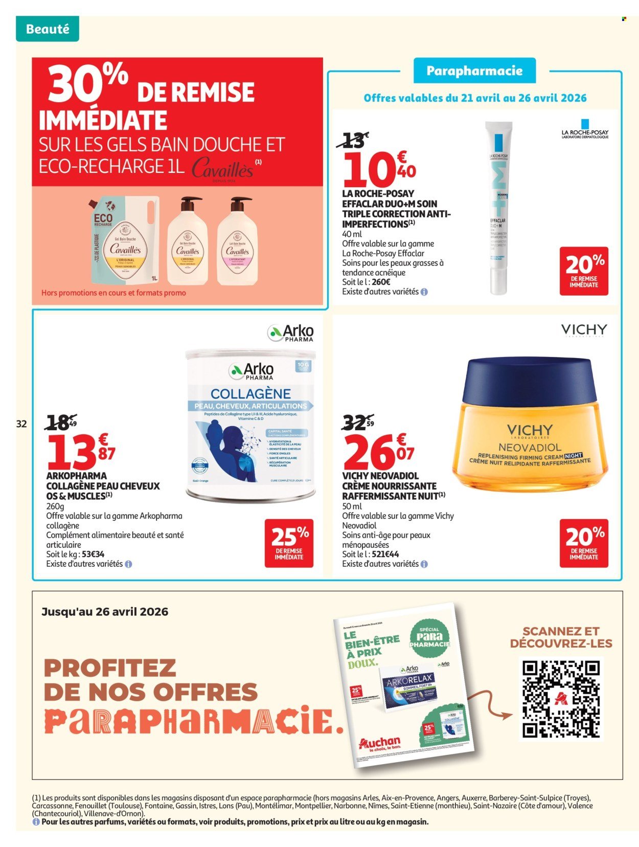 Catalogue AUCHAN - Promos, beauté (2026-04-21 - 2026-05-03)