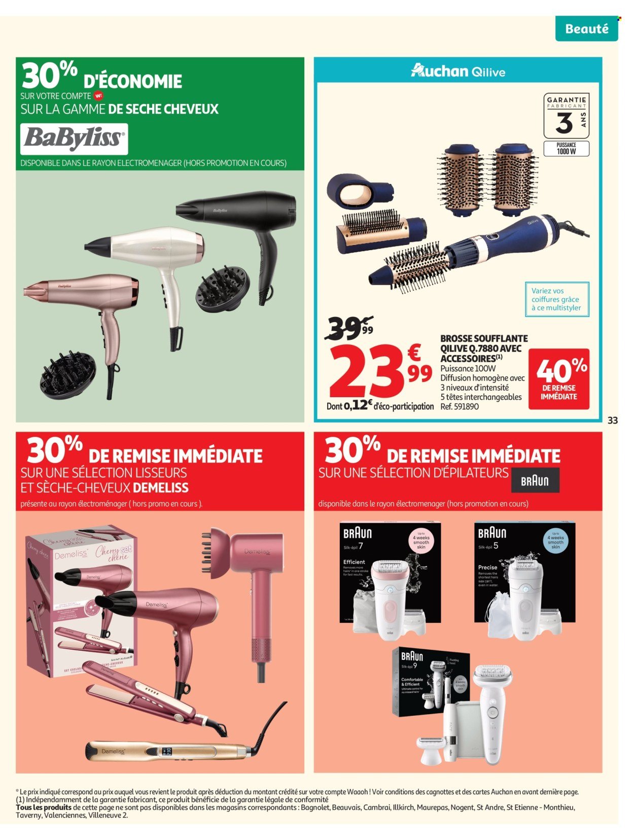 Catalogue AUCHAN - Promos, beauté
