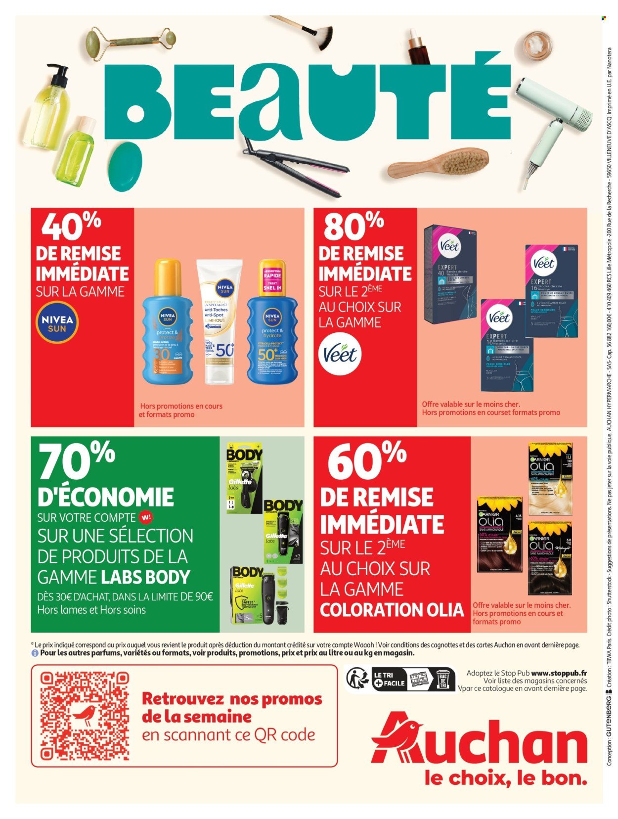 Catalogue AUCHAN - Promos, beauté