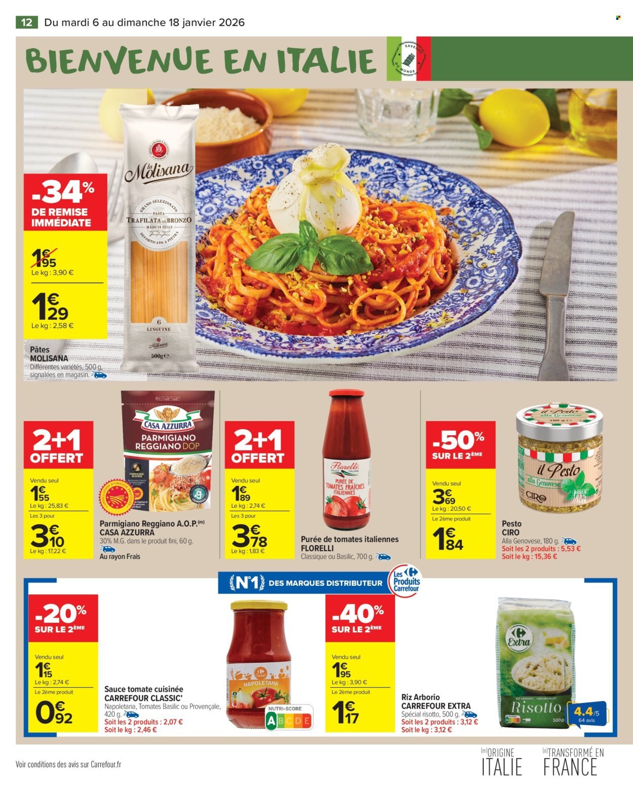 Catalogue CARREFOUR MARKET - 50 ANS DES PRODUITS CARREFOUR (2026-01-06 - 2026-01-18)