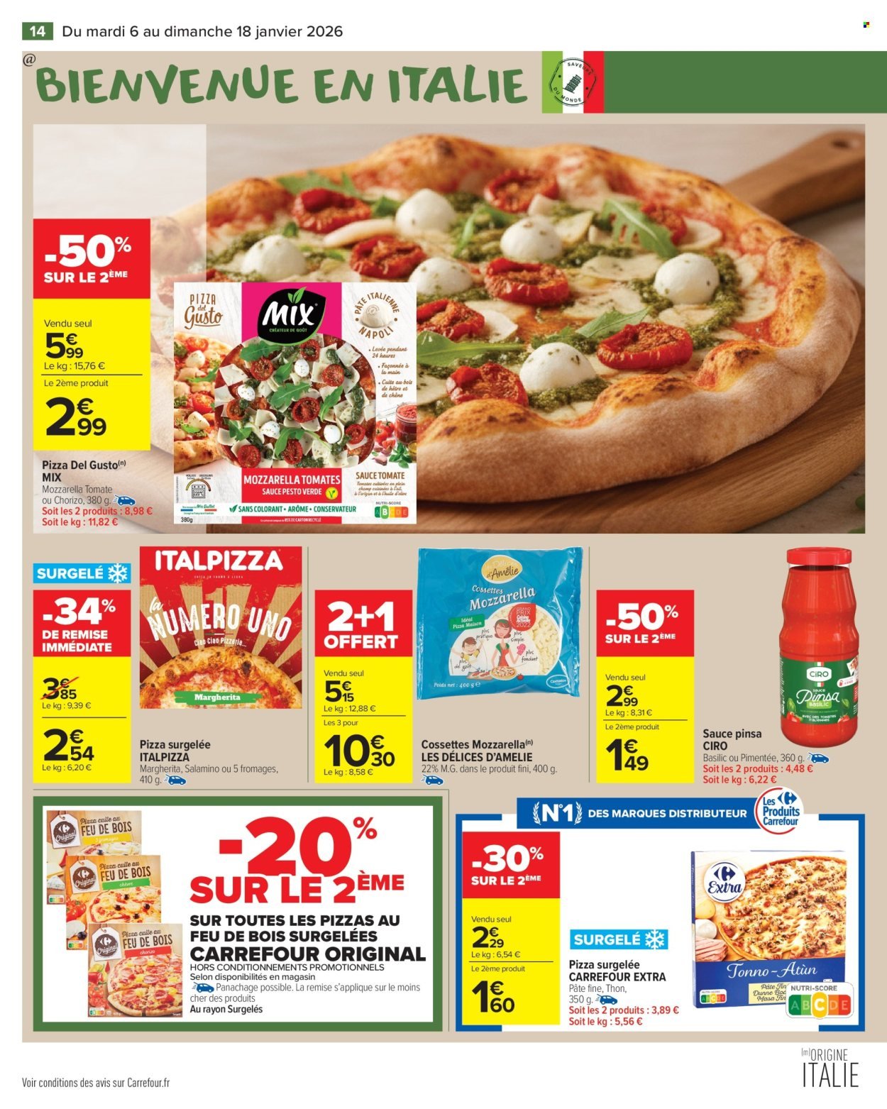 Catalogue CARREFOUR MARKET - 50 ANS DES PRODUITS CARREFOUR (2026-01-06 - 2026-01-18)