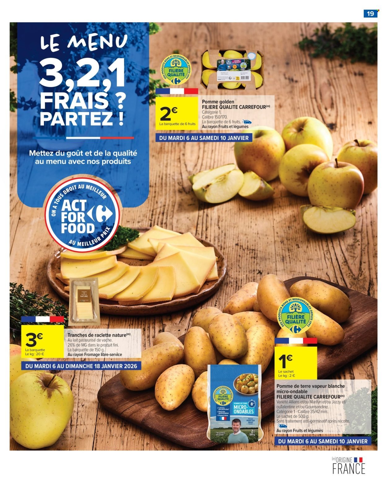 Catalogue CARREFOUR MARKET - 50 ANS DES PRODUITS CARREFOUR (2026-01-06 - 2026-01-18)