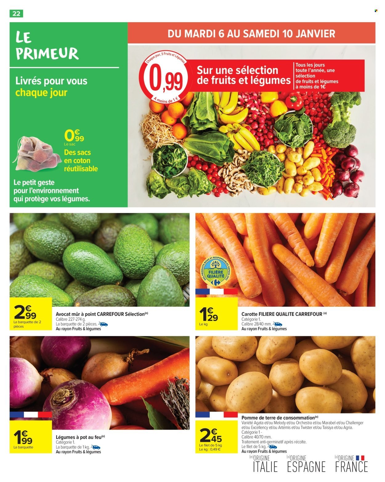 Catalogue CARREFOUR MARKET - 50 ANS DES PRODUITS CARREFOUR (2026-01-06 - 2026-01-18)