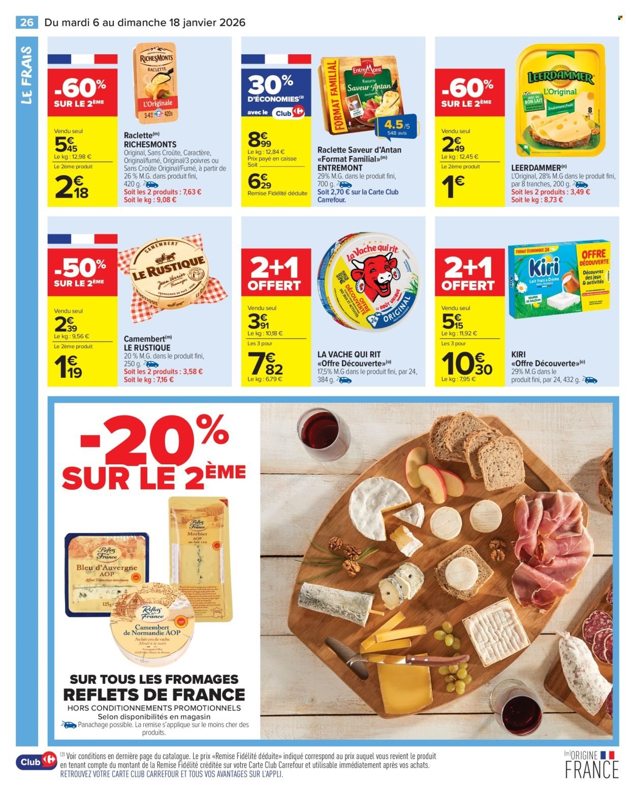 Catalogue CARREFOUR MARKET - 50 ANS DES PRODUITS CARREFOUR (2026-01-06 - 2026-01-18)