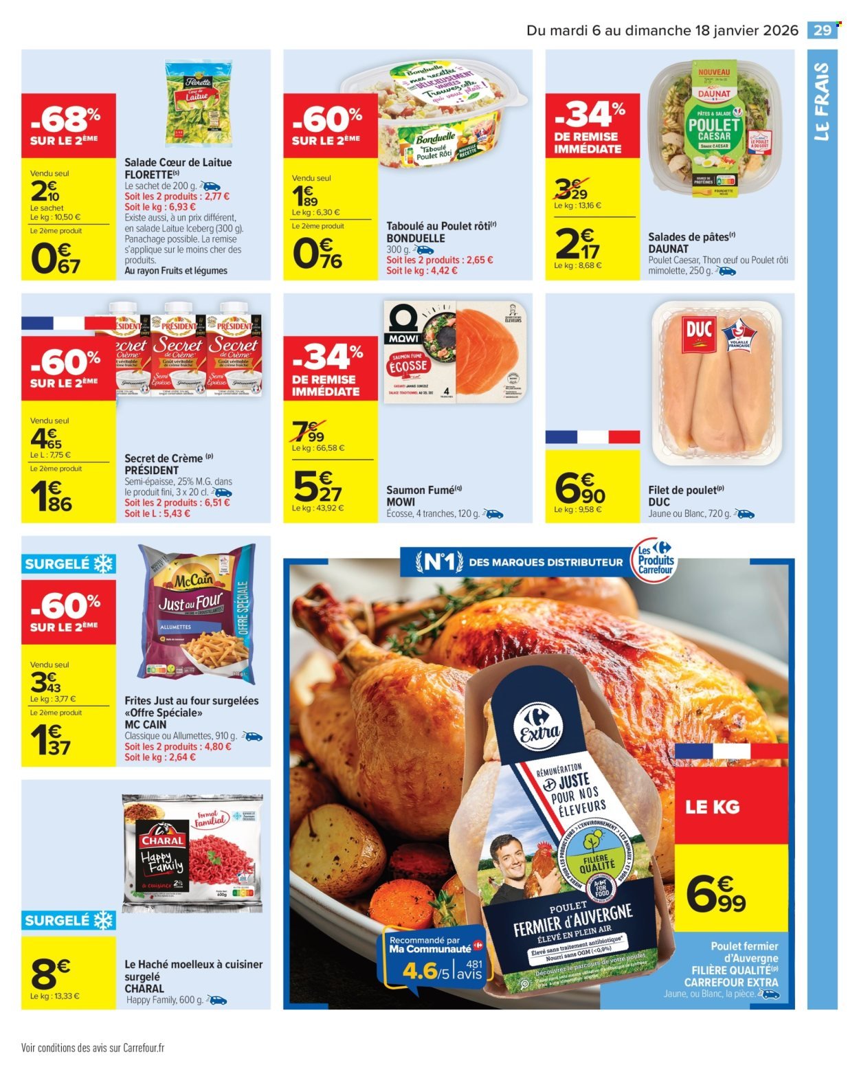 Catalogue CARREFOUR MARKET - 50 ANS DES PRODUITS CARREFOUR (2026-01-06 - 2026-01-18)