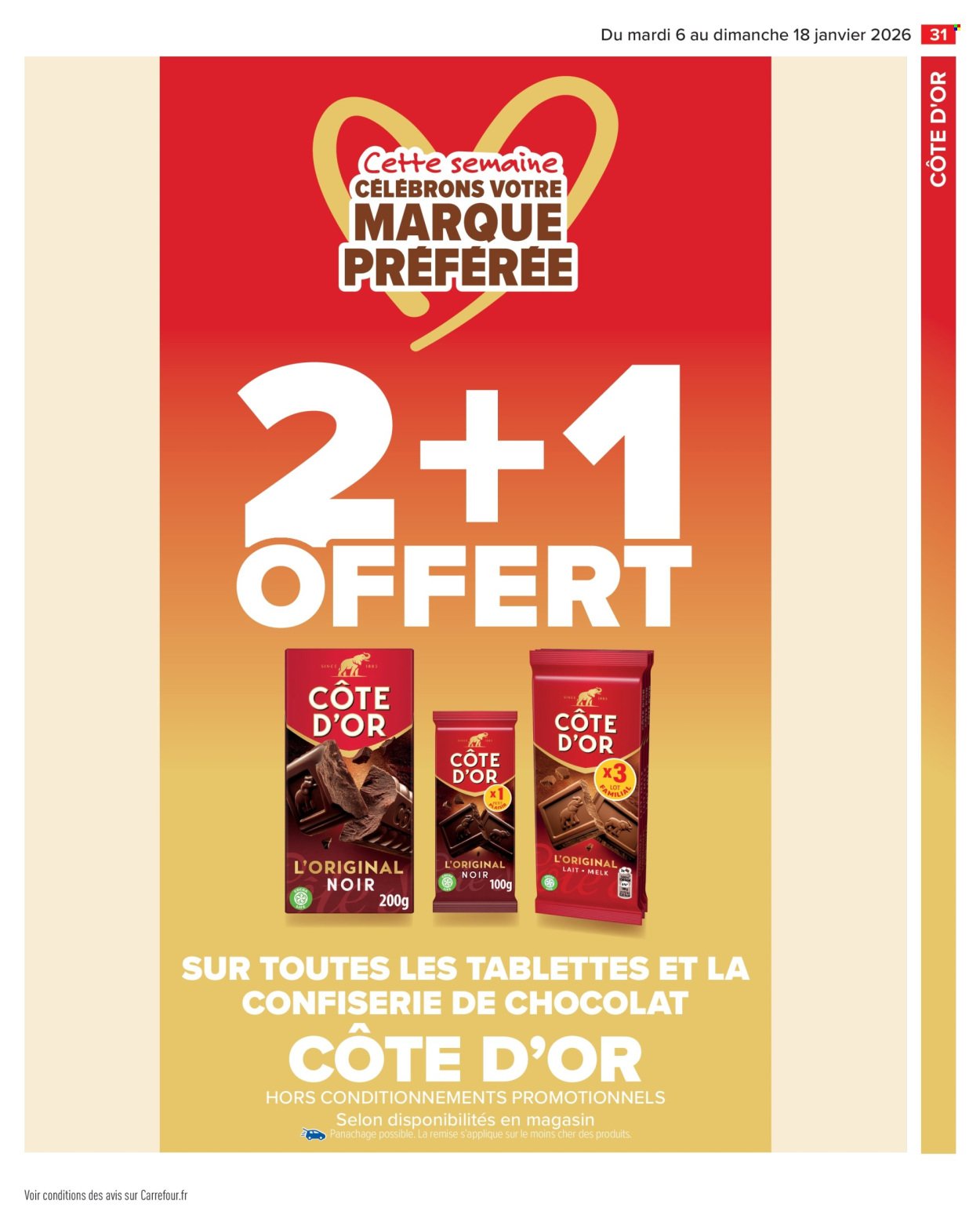 Catalogue CARREFOUR MARKET - 50 ANS DES PRODUITS CARREFOUR (2026-01-06 - 2026-01-18)