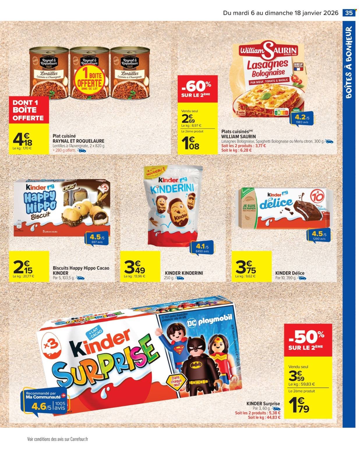 Catalogue CARREFOUR MARKET - 50 ANS DES PRODUITS CARREFOUR (2026-01-06 - 2026-01-18)