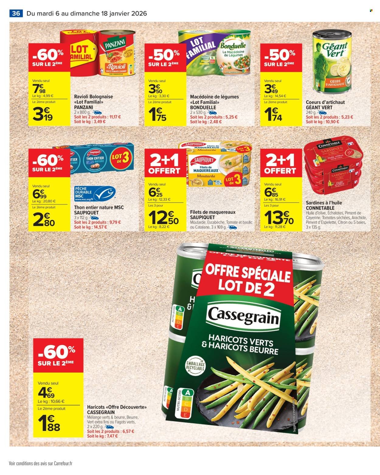 Catalogue CARREFOUR MARKET - 50 ANS DES PRODUITS CARREFOUR (2026-01-06 - 2026-01-18)