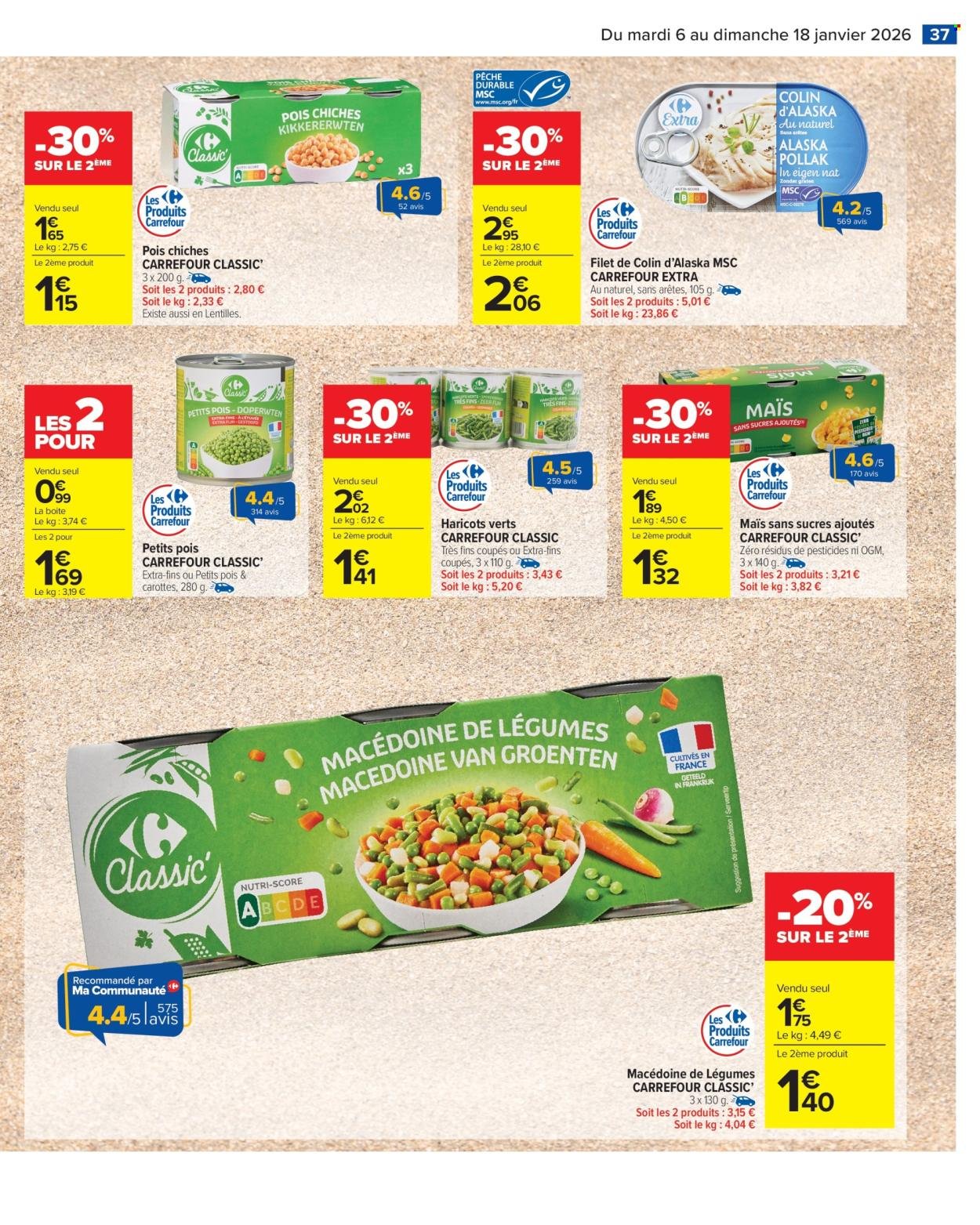 Catalogue CARREFOUR MARKET - 50 ANS DES PRODUITS CARREFOUR (2026-01-06 - 2026-01-18)
