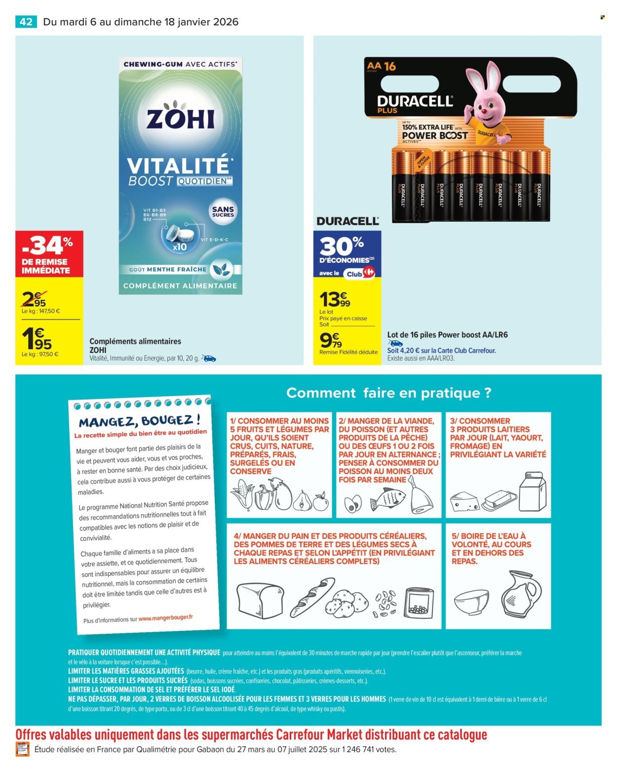 Catalogue CARREFOUR MARKET - 50 ANS DES PRODUITS CARREFOUR (2026-01-06 - 2026-01-18)