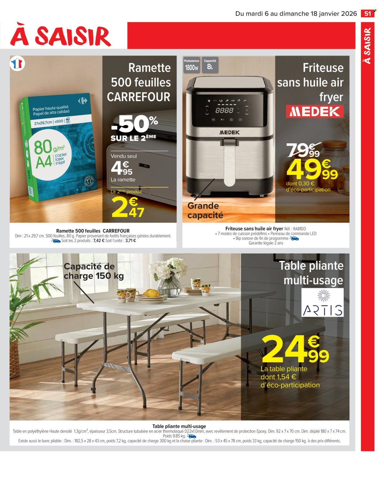 Catalogue CARREFOUR MARKET - 50 ANS DES PRODUITS CARREFOUR (2026-01-06 - 2026-01-18)