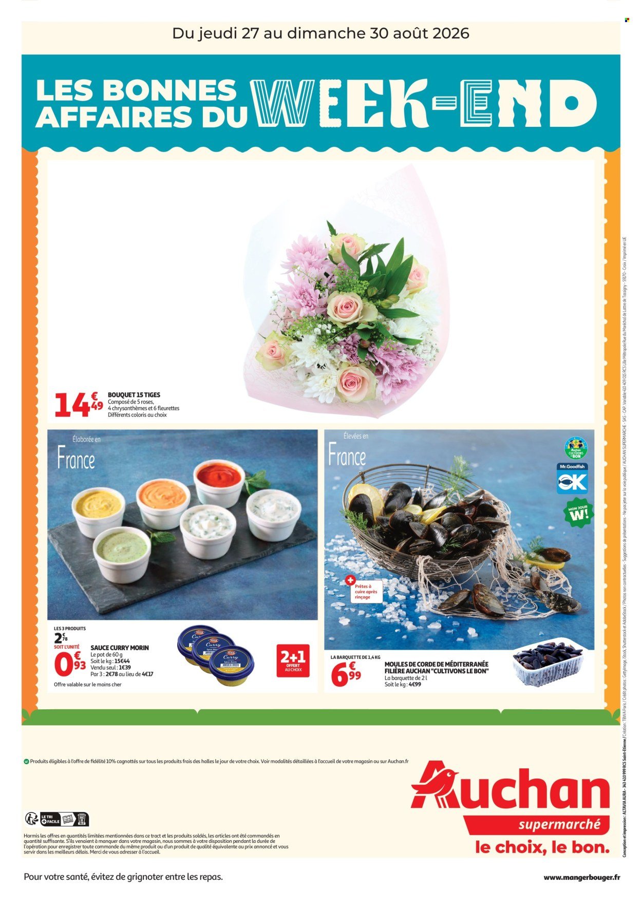 Catalogue AUCHAN - Les bons plan du week end dans votre super
