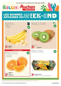 Catalogue AUCHAN - Les bons plan du week end dans votre super