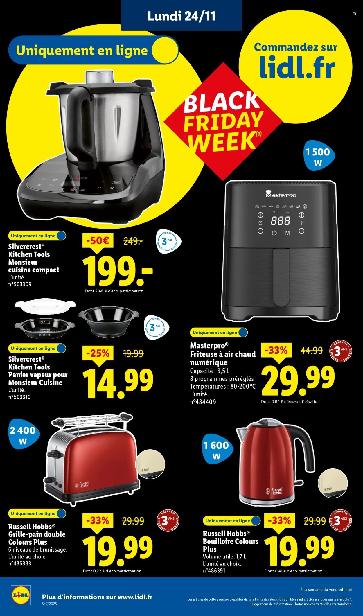 Catalogue LIDL - Les bonnes affaires Exclu Web