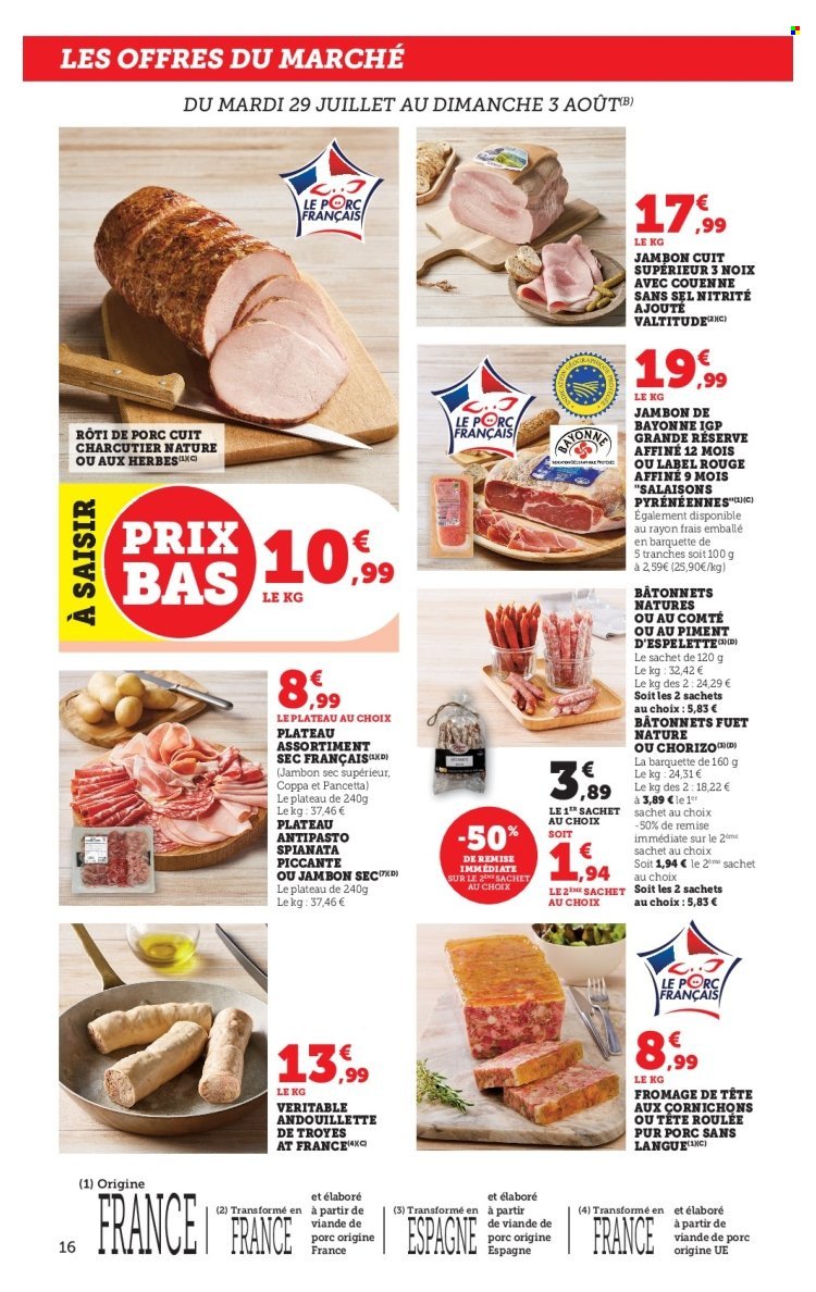 Catalogue HYPER U - Les prix bas de la semaine (2025-07-29 - 2025-08-10)