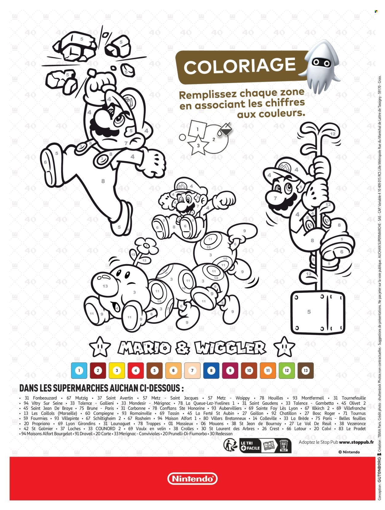 Catalogue AUCHAN - Super Mario Bros supers
