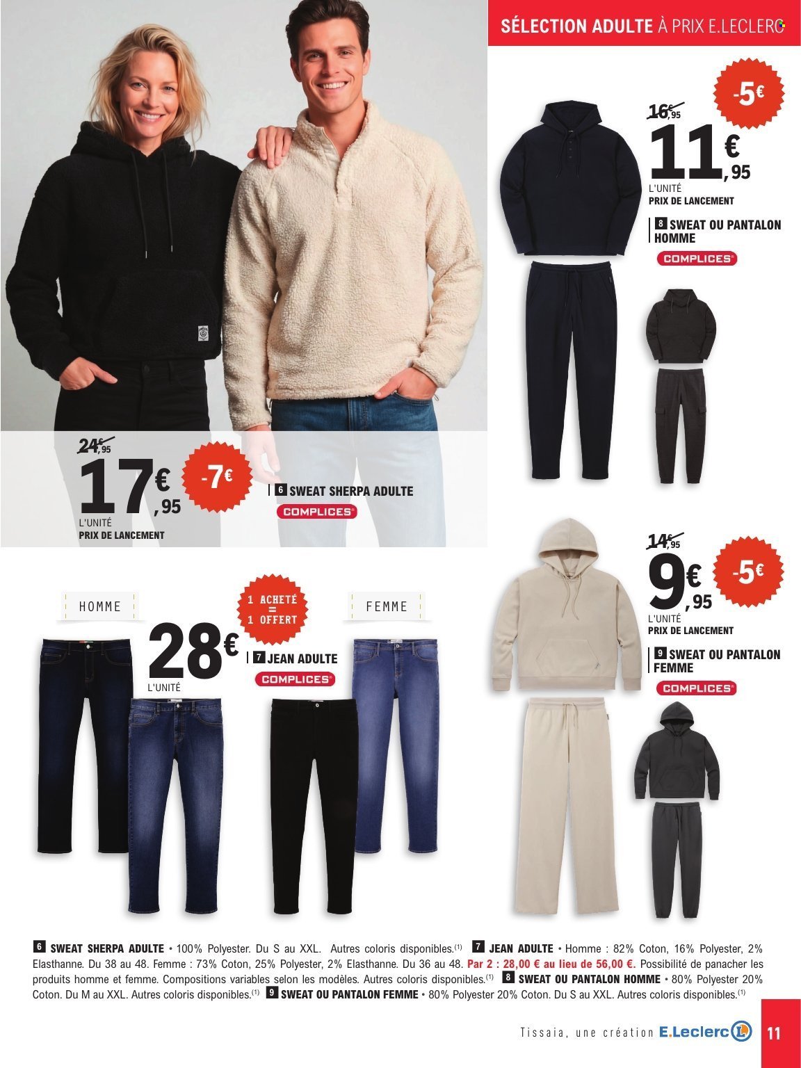 Catalogue E.LECLERC - JEANS