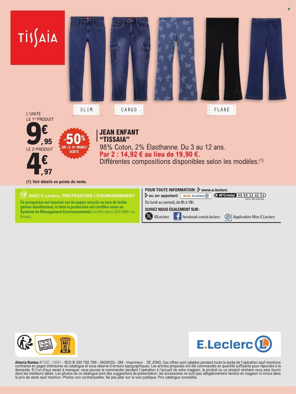 Catalogue E.LECLERC - JEANS