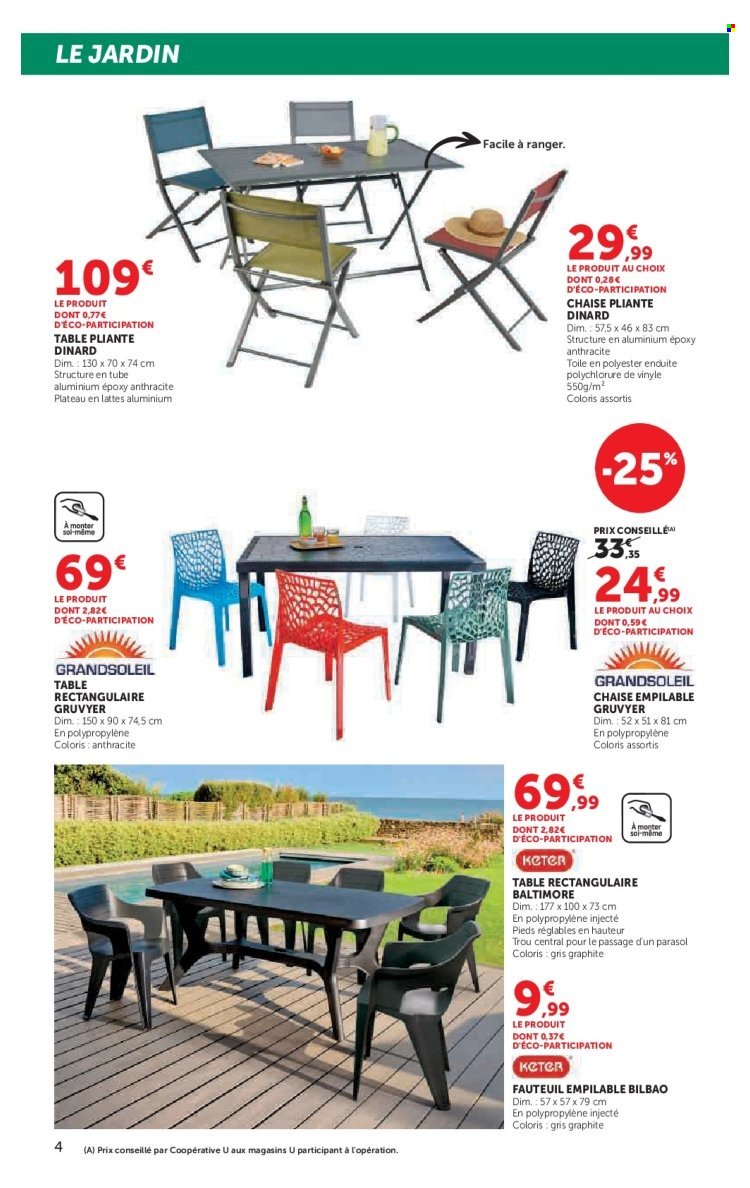 Catalogue SUPER U - Le plein air à prix bas (2026-03-24 - 2026-04-06)