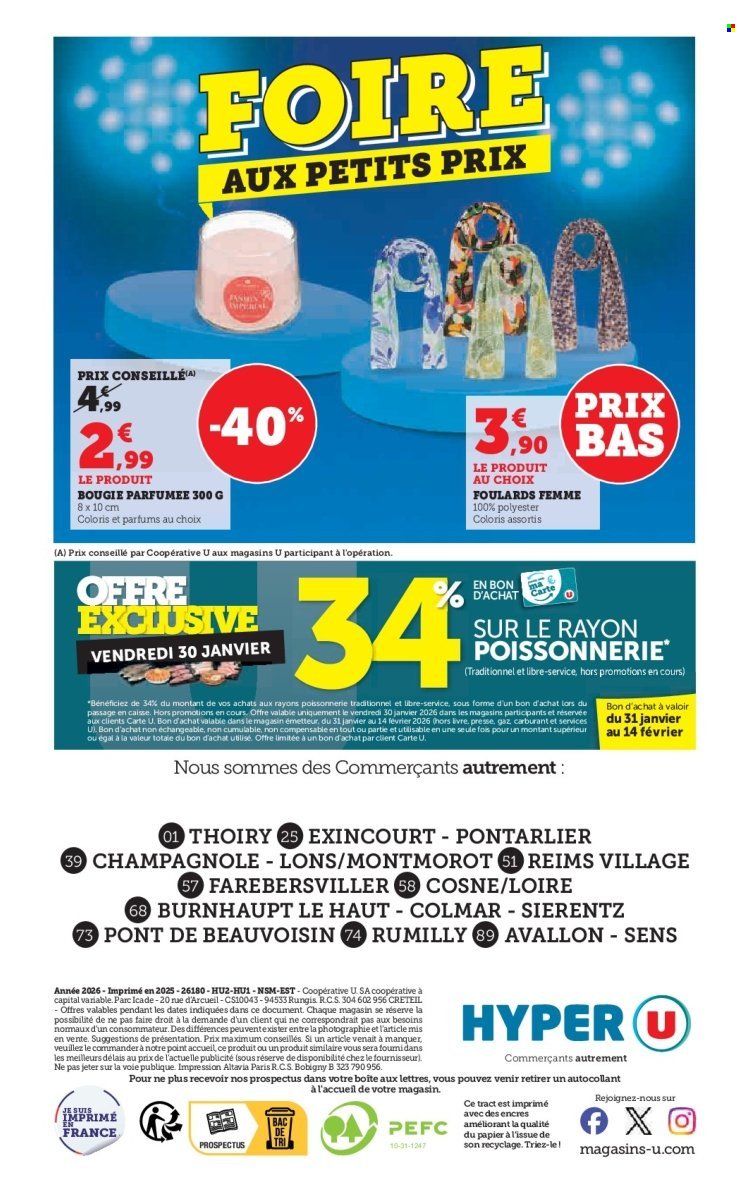 Catalogue HYPER U - Les prix bas de la semaine