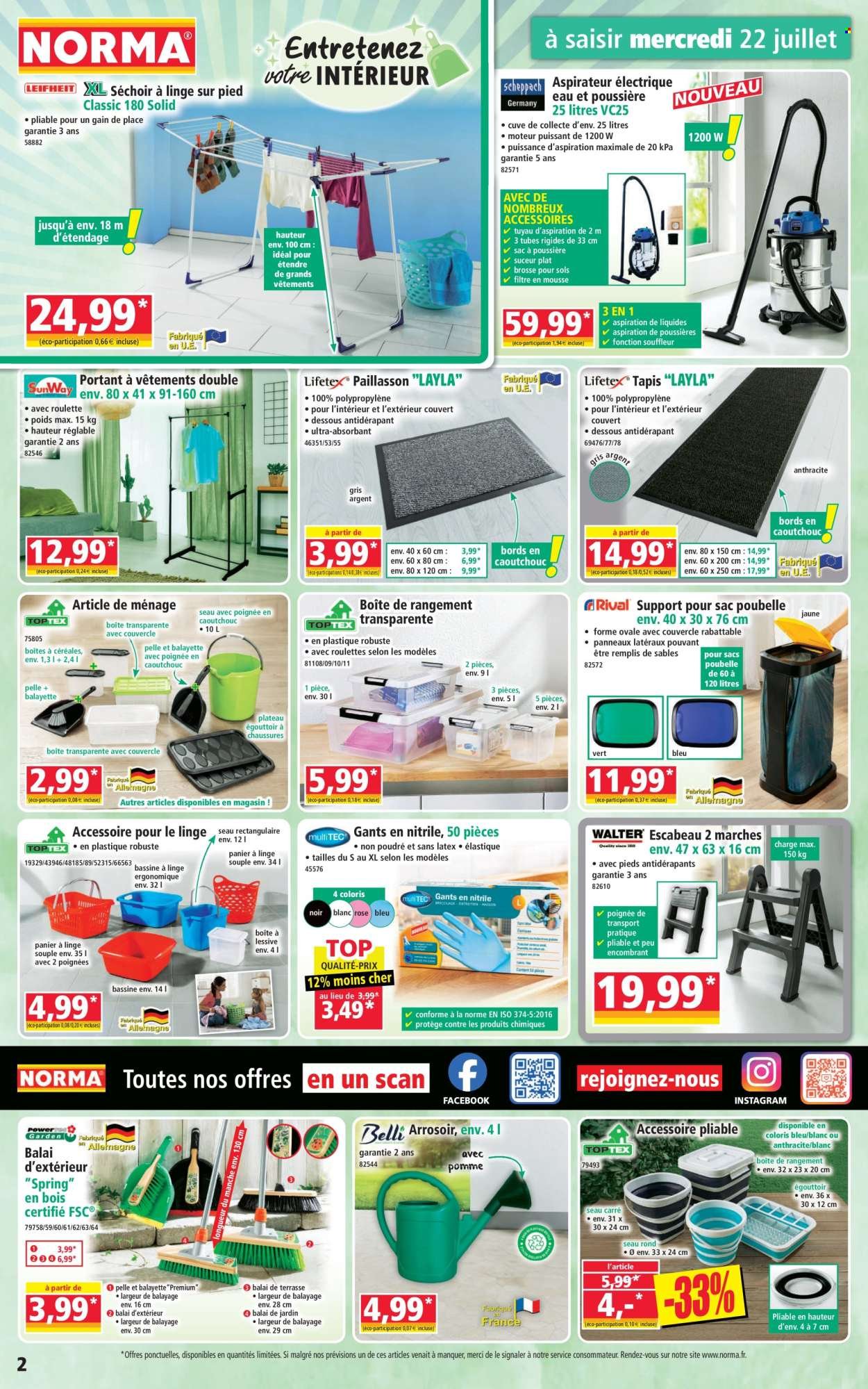 Catalogue NORMA - Du mercredi 22 juillet 2026