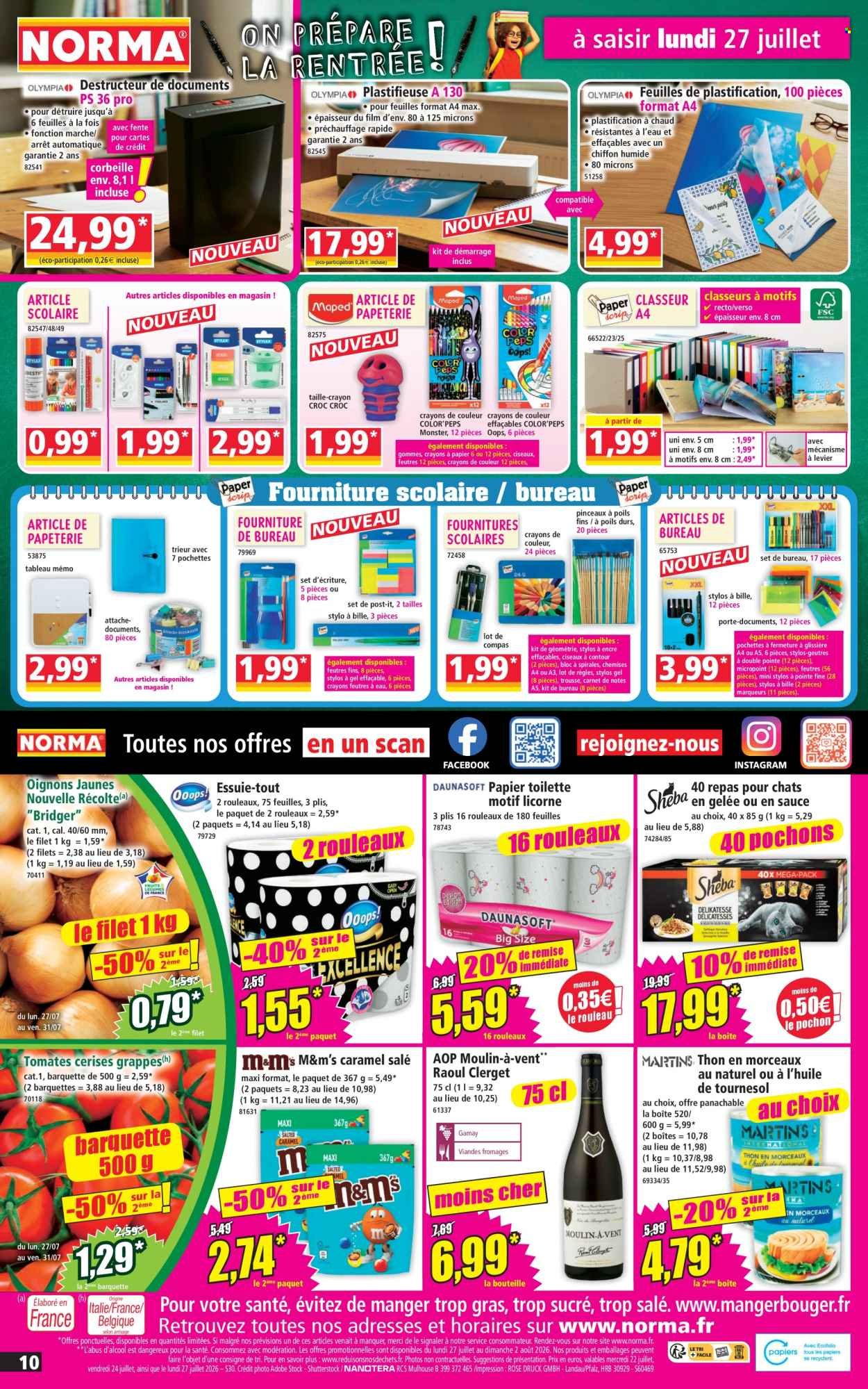 Catalogue NORMA - Du mercredi 22 juillet 2026