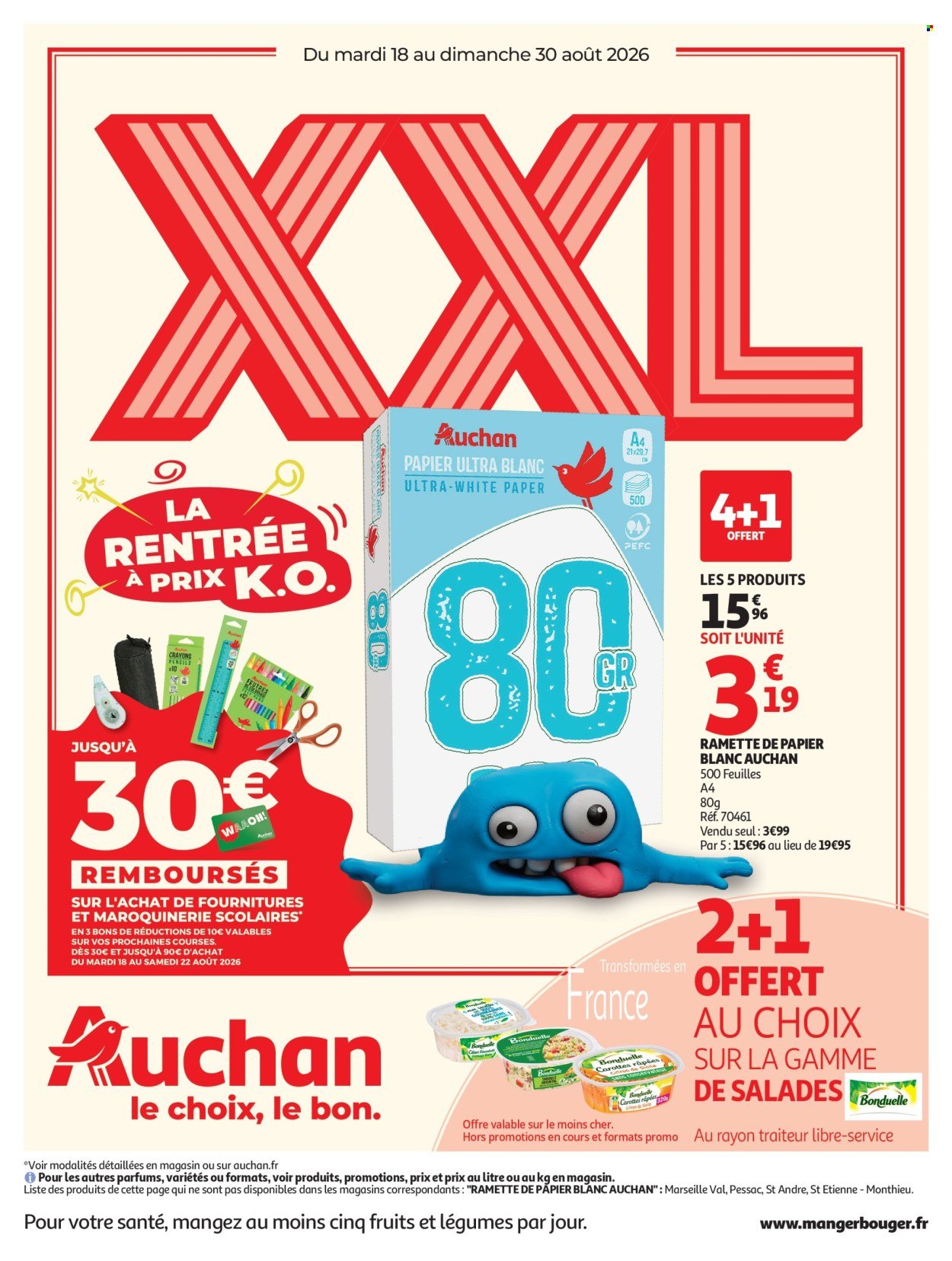 Catalogue AUCHAN - Promos XXL hypers