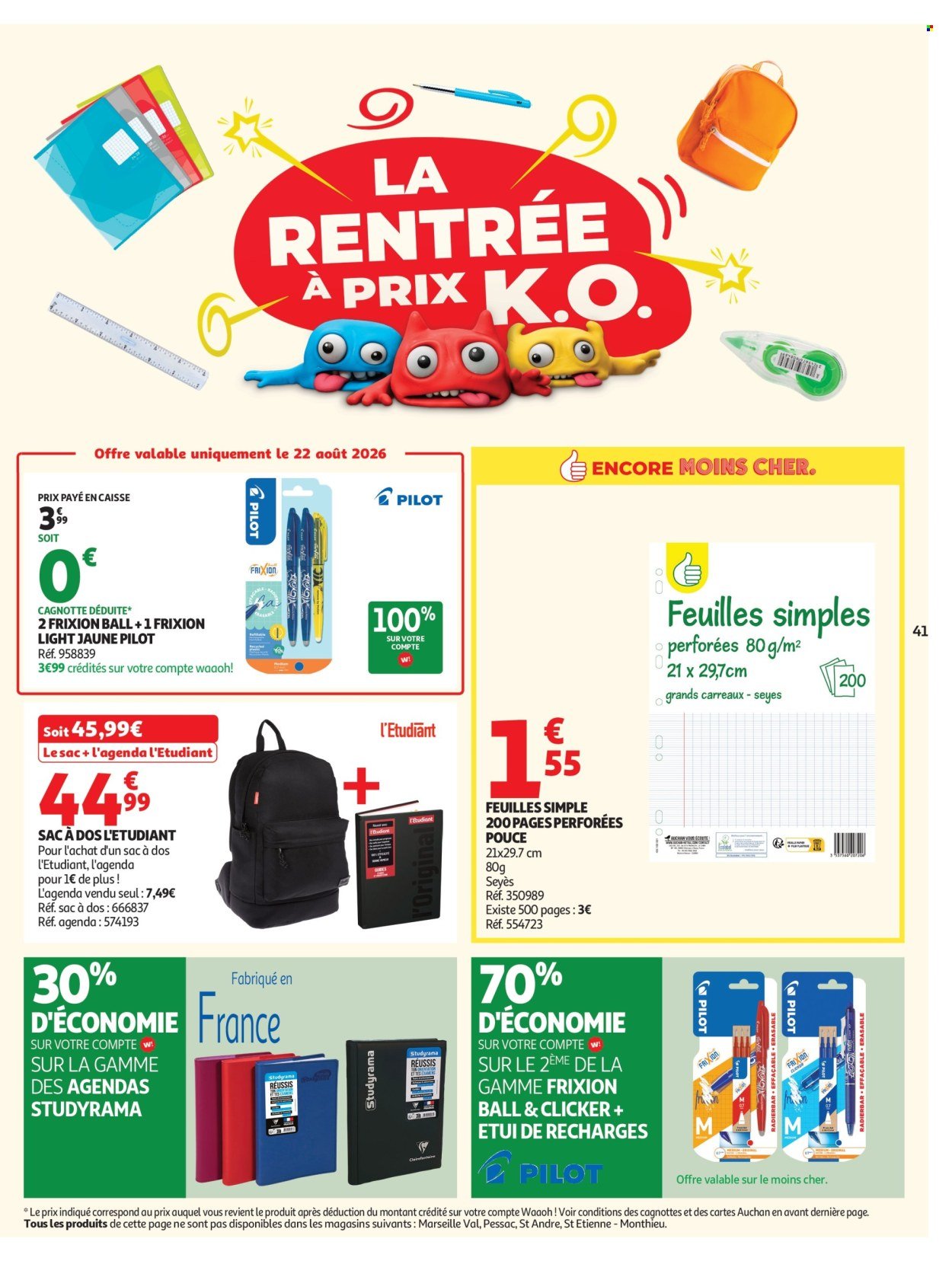 Catalogue AUCHAN - Promos XXL hypers