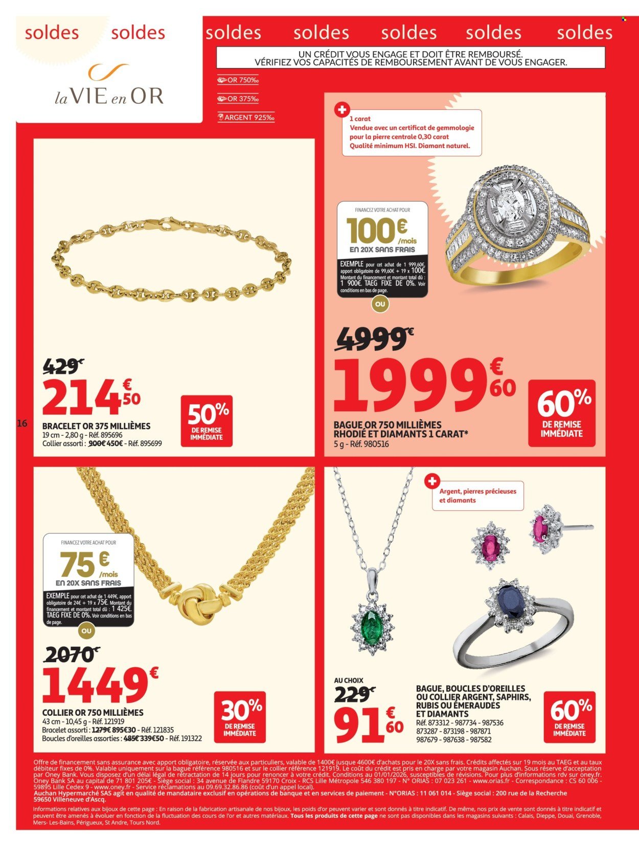 Catalogue AUCHAN - Soldes : jusqu'à -70% ! (2026-01-07 - 2026-02-03)