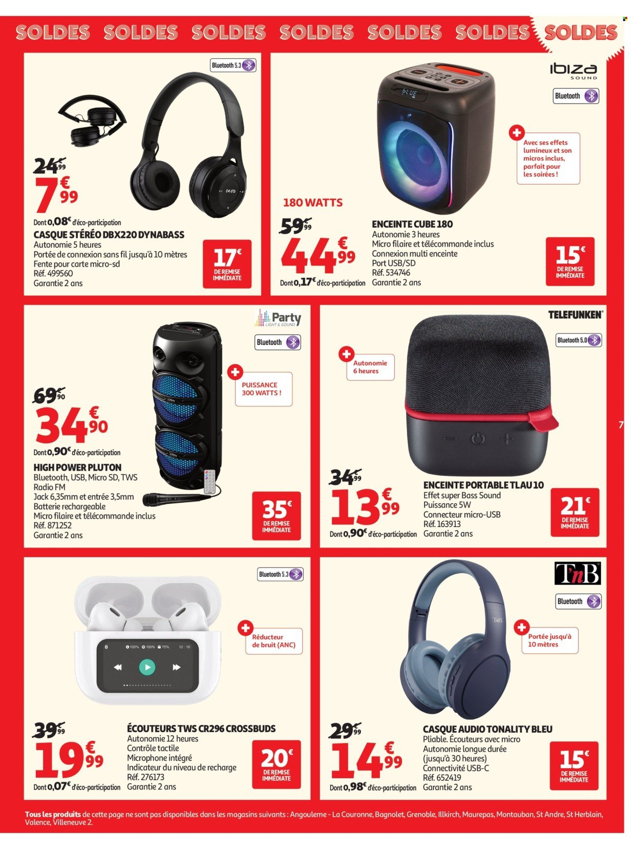 Catalogue AUCHAN - Soldes : jusqu'à -70% ! (2026-01-07 - 2026-02-03)