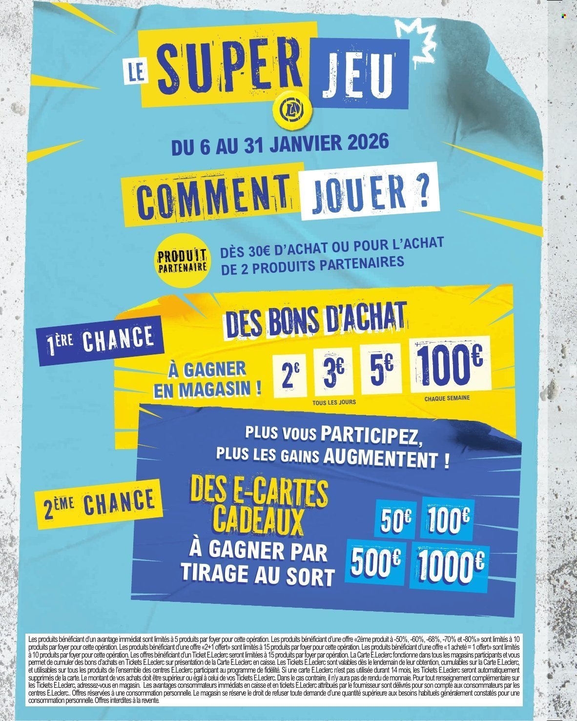 Catalogue E.LECLERC - EVENEMENT