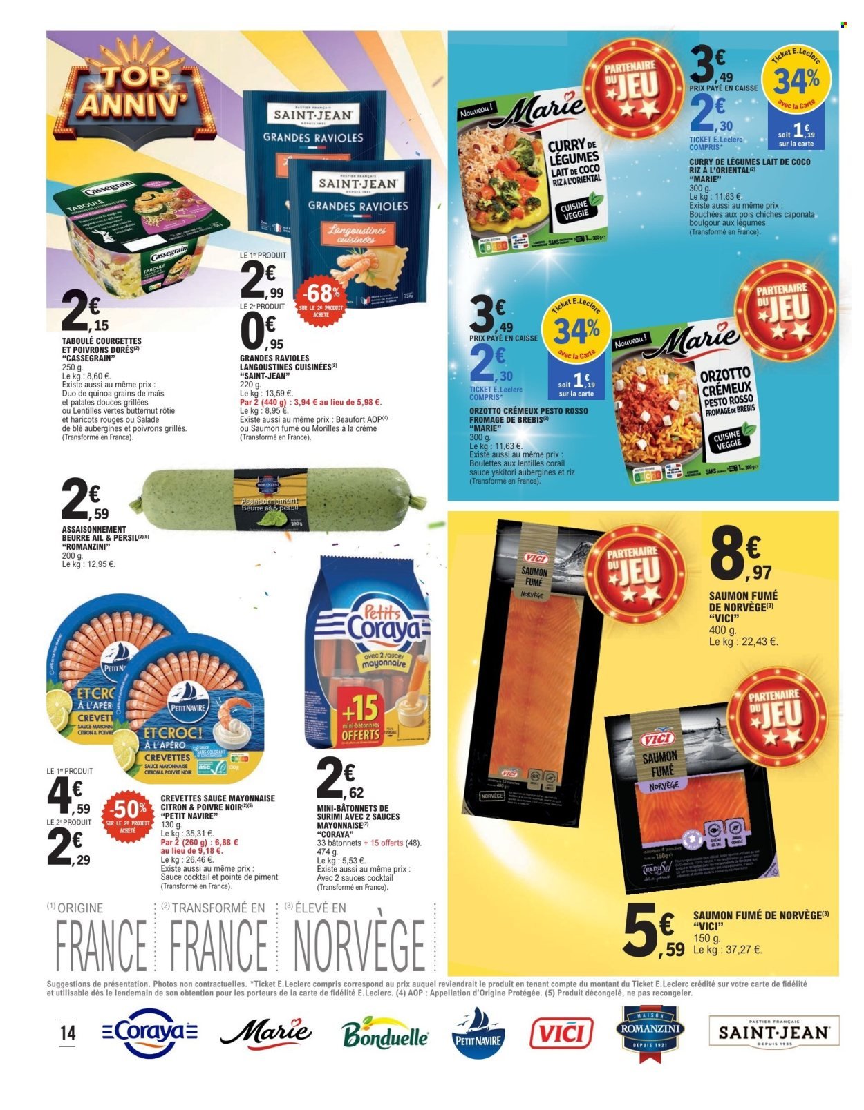 Catalogue E.LECLERC - Anniversaire régional