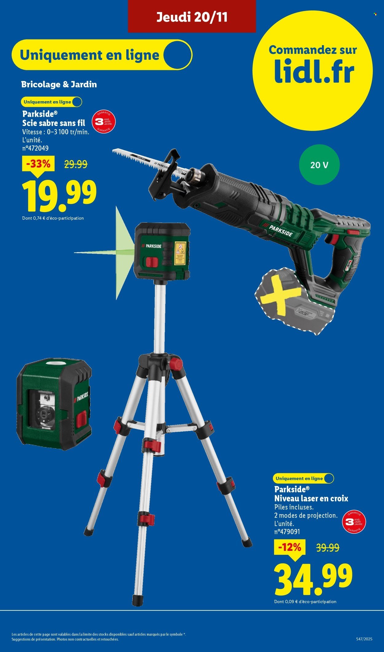 Catalogue LIDL - Les bonnes affaires Exclu Web
