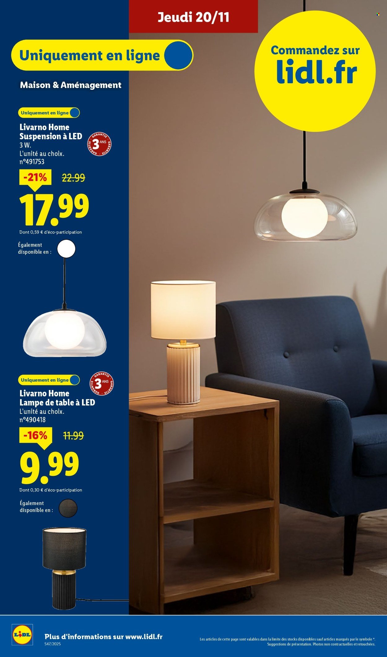 Catalogue LIDL - Les bonnes affaires Exclu Web