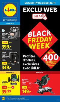 Catalogue LIDL - Les bonnes affaires Exclu Web