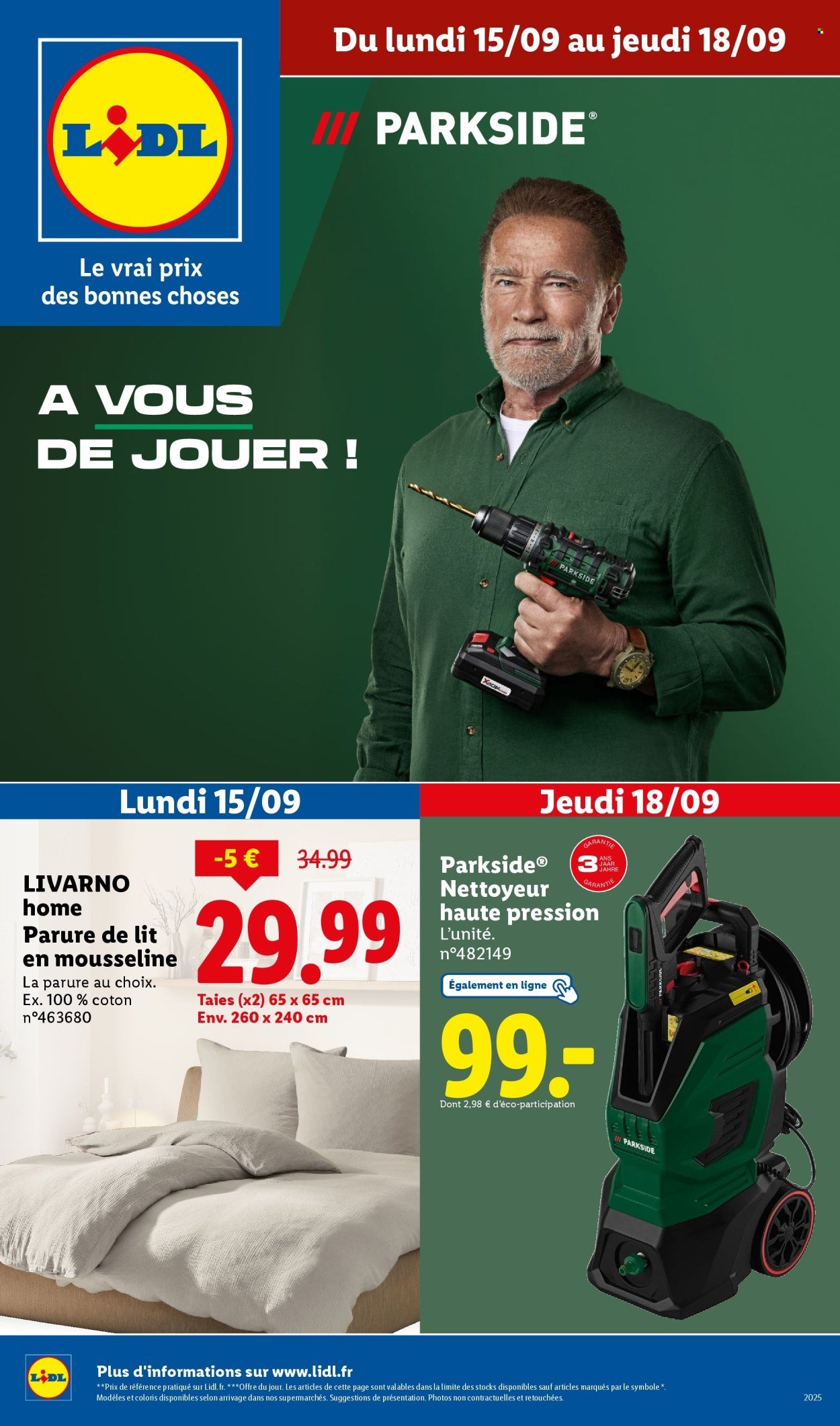 Catalogue LIDL - Les bonnes affaires de la semaine (2025-09-15 - 2025-09-18)